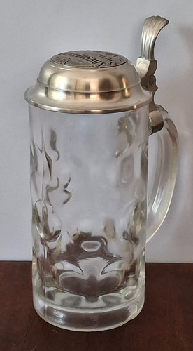 Alter bierkrug glas - glas, mit