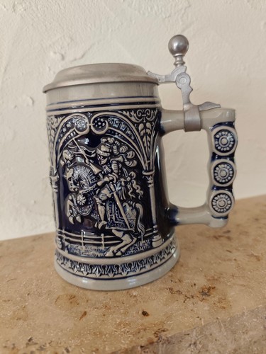 Alter bierkrug mit - bierkrug,