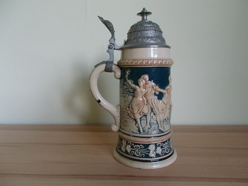 Alter keramik bierkrug - keramik,