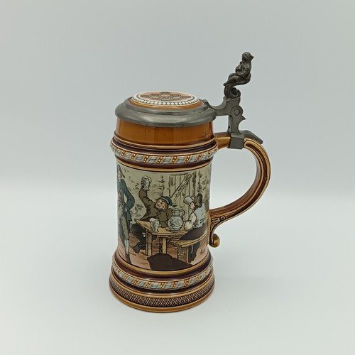 Mettlach bierkrug 1403 - mettlach,