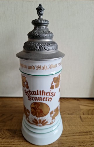 Rarer alter bierkrug mit - bierkrug,