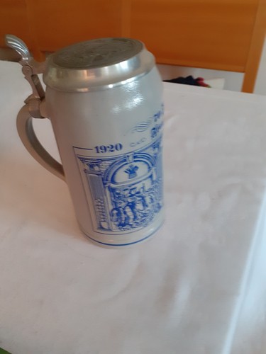 Alter steingut bierkrug mit - alter,