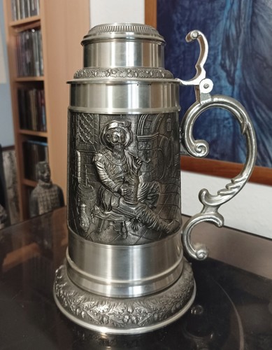 Alter bierkrug zinn - alter, krug