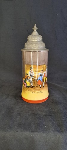 Alter bierkrug mit - alter,