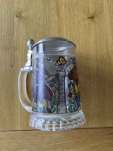Bier krug glas motiv zinn - bier,