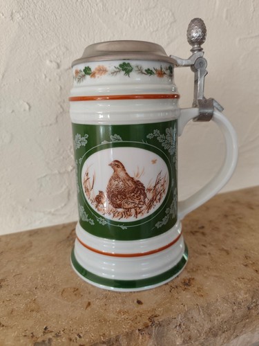 Alter bierkrug mit - bierkrug,