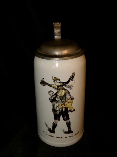 Alter keramik bierkrug - alter,