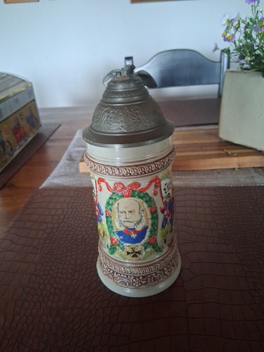 Alter steinzeug bierkrug - alter,