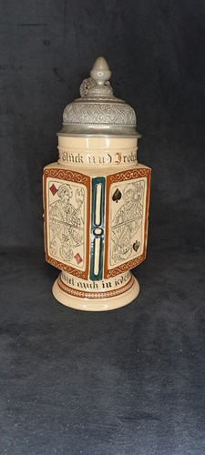 Alter bierkrug mit - bierkrug,