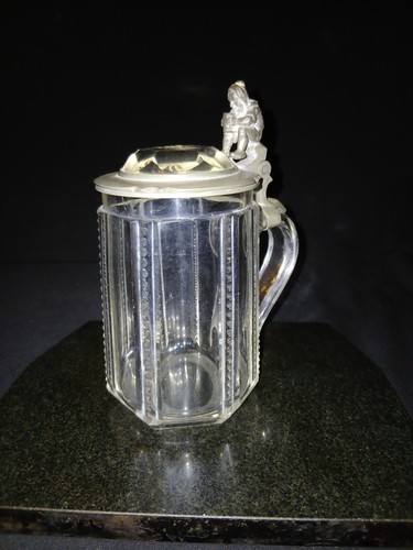 Jhd biedermeier bierkrug - 19.,