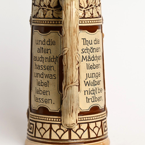 Alter große antiker bierkrug - alter,